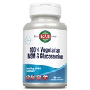 KAL 100% Kasvissyöjä MSM & Glukosamiini - Terve Joint Support - Vegan Glukosamiini ja MSM Supplement - Valmistettu ilman simpukoita - Lab todennettu - 60 päivän takuu - 60 tarjoilua, 60 tablettia