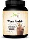 Zen-lisäravinteet - Organic Grass Fed Whey Protein 19g per tarjoilu Keto Friendly - suklaa 32 Oz-Powder