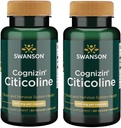 Swanson Cognizin Citicoline 1000 Milligrammaa 60 Veg-kapselia (2 pakkaus)