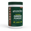 Greens First Original Greens Powder - 49 Superfoods - Organic Fruits & Veggies - Prebiootit, Probiootit & Digestive Enzymes - Antioksidantti Smoothie - Dairy Free, Vegan, non-GMO (Chocolate, 30 Servings)