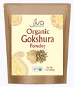 Jiva Organics Gokshura Powder 7 Ounce Bag - ei-GMO, Pure, Full Spectrum Tribulus - Intian alkuperä
