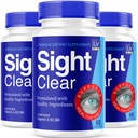 LIVORKA Sight Clear 20/20 Vision Tuki täydentää silmät - 3 kuukauden toimitus - pakkaus 3
