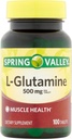 Spring Valley - L-glutamiini 500 mg, 100 tablettia
