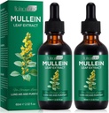 Mullein Leaf Extract Mullein Leaf Extract Lungs Mullein Drops Mullein Leaf Lung Cleanse Supplement 4.04 Fl.Oz