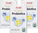 (Pack of 3) Hei No Premium Probiootit 60 Kasvissyöjäkapselit