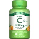Nature's Truth Chewable C-vitamiinia ja ruusunnuolia 1000 mg 60 tablettia