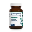 Metageenit E-400 Seleenilisä - E-vitamiini & Seleeni Antioksidantti Formula kalsium & Fosfori - tukee immuuni-, iho-, silmä- ja soluterveys* - Gluteeniton, kasvissyöjä - 60 tablettia