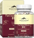 Kasvipohjainen B12-vitamiini täydentää miesten ja naisten ... Organic Formulation for Vegetarians & Vegans tukemaan hermoston ja aivojen toimintaa, Caplet