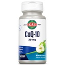 KAL CoQ10 30mg, antioksidantti Formula, Coenzyme Q10-lisä sydämen terveyttä ja solujen energiatukea, pikaratkaisu ActivMelts, kasvissyöjä, Natural Green Apple Flavor, 90 Serv, 90 Micro Tabletit