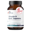 Designs for Health D-Evail Supreme - 5 000 IU D3-vitamiinilisä VIT K (K1, K2 MK-4) + GG - Bone, Cardiovascular + Immuunituki - Parempi hyötyosuus (60 Softgels)
