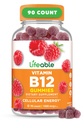 Elinkelpoinen B12-vitamiini Gummies aikuisille ... 1000 mikrog... Suuri maku B12-vitamiinit...