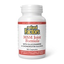 Natural Factors, Joint MSM Formula, tukee Terve Joint, Lihas ja Cartilage kanssa Glukosamiini ja Chondroitin Sulfate, 90 kapselia (90 annosta)