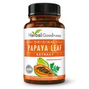 Papaya Leaf Extract Ruoansulatuskanavan Entsyymit - 10X Vahvuus 60/600 mg Veg kapselit- verihiutaleet, luut Marrow & Perna tuki, immuuni Gut & Super Ruoansulatus - valmistettu Yhdysvalloissa kasviperäisten hyvyys