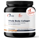 Designs for Health Kokovartalokollagen Powder - Hydrolysed Collagen Peptides Powder for Skin, Joint + Bone Health - Fortigel, Fortibone & Verisol Collagen for Women & Men, Unmaled (30 Servings)