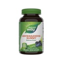 Nature's Way Ashwagandha Gummies, vähentää stressiä Adaptogenic Herb*, 125 mg per 2-makuinen tarjoilu, Berry Flavored, 90 Gummies (Pakkaus toukokuussa Vary)