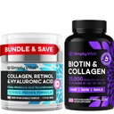 YksinkertaisestiVital Biotin, Collagen & Retinol Bundle 