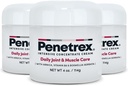 Penetrex nivel- ja lihasterapia - rauhoittava Comfort takaisin, kaula, kädet, jalat - Premium koko kehon hieroa Arnica, vitamiini B6 MSM & Boswellia - 4oz Cream (3 pakkaus)
