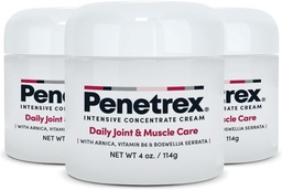 Penetrex nivel- ja lihasterapia - rauhoittava Comfort takaisin, kaula, kädet, jalat - Premium koko kehon hieroa Arnica, vitamiini B6 MSM & Boswellia - 4oz Cream (3 pakkaus)