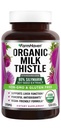 FarmHaven USDA Organic Milk Thistle Kapselit ... 30X Tiivistetty siemenuute & 80% Silymarin Standardoitu - tukee maksan toimintaa ja yleistä terveyttä...