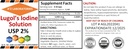 A2Z Organic Lugolin jodi ja kalium iodide 2% Solution 3000 mikrog - Liquid Supplement Drops for Khyroid Support for Women & Men, Metabolia Health, Detox Boost -16 Fl Oz/USA/Ships Today! (1)
