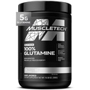 Lihastech 100% L-glutamiini Powder for Enhanced Muscle Recovery - Pure L Glutamiini Lihaksen kasvu Builder & Energy Boosting Nutritional Supplement for Men & Women - Unmaled, 60 tarjoilua
