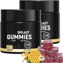 Himalajan Gold Grade Shilajit Gummies Manuka Honey for Men & Women ... Veren appelsiiniöljy maku 85+ Trace Minerals & Fulvic Acid for Focus & Energy Terveitä Gummies -30 Count (2)