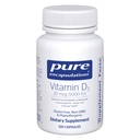 D3-vitamiinia, 25 mikrog (1 000 IU) - lisänä Bone, Joint, Breast, Heart, Colon & Immuuniterveys - Premium D - 120 kapselia