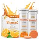 SIGNIFY LUONNON C 1000 mg Effervescent tabletit - Potent Immuuni tukea VIT C sinkkiä täydentää - sokeriton ja vegan Formula ... Selvitettävä C-vitamiinit tabletit - vesiliukoinen kiillotusaine - 20CT