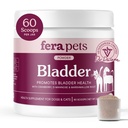 Fera Lemmikit Rakkotuki - Karpalo koirille ja kissat - D-Mannose & Marshmallow Root - Virtsateiden tuki - tukee normaalia virtsan pH - Boosts Immuniteetti - 60 Scoops