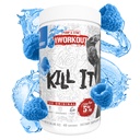 5% Nutrition Rich Piana Kill It Pre Treenout Powder w/Creatine, Kofeiini, Beta Alanine, Hydroprime Glyseroli pumppu, vahvuus, Endurance 20/40 Srvgs (40 tarjoilua, sininen vadelma)