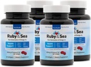 Marine Oil Supplement - Kaikki luonnolliset Calanus Oil, Astaksantiini, Omega-3 ja rasvahapot - Heart and Brain Health Nutritional Supplements - 4 Pack