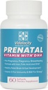 Vidalocity Prenatal vitamiineja naisille, monivitamiinikapselit: Omega 3 kalaöljy (EPA/DHA), magnesium, Folaatti, D3, C-vitamiini, B12-vitamiini, B6, A-vitamiini, K & Sinkki, 60-luku (60 päivän toimitus)