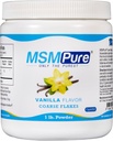 KALA TERVEYS MSMPure Vanilla Flavored Coarse MSM Powder Flakes 
