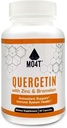 Quercetin & bromelain sinkin kanssa - Antioksidantti tuki immuunijärjestelmän terveys - ravintolisä - 60 kapselia 1050 mg Potent Formula