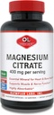 Olympian Labs Magnesiumsitraatti, 400 mg 33 Tarjoilut, Tuki terve hermosto, lihas ja luu, 100 kapselia