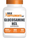 BulkSupplements.com Glukosamiini HCl kapselit - Glukosamiini täydentää, ravintolisä - Gluteeniton, 2 kapselia per tarjoilu, 360 Lukumäärä (pakkaus 1)