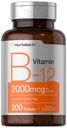 Horbäach B12-vitamiini 2000 mikrog 200 tablettia