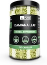 PUHELIN ALKUPERÄISET AINEET Damiana Leaf -kapselit, ei magnesiumia tai riisiä, aina puhdas, Lab varmistettu (730 kapselia)