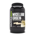 NutraBio Casein Protein Powder, Micellar Casien Powder, 25g Slow Digesting Protein, auttaa pitämään sinut täysikasvuisena, yön yli lihasten Recovery & Growth, BCAA & EAA, gluteeniton, soijaton, 2lb Vanilla