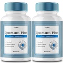 VIVE MD Quietum Plus tinnitus Relief for sormus korvat - nopea korvan soiminen helpotus, kirkas tinnitus, ja kokonaisvaltainen tinnitus hoito 60 kapselia per pullo (2 pakkaus)