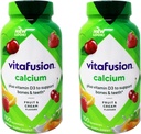 VitaFusion Kalsium D3-vitamiini - 2 100 Count pullot - 200 Gummie Yhteensä