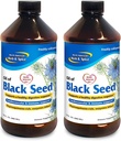POHJOIS-AMERICAN HERB & SPICE Black Seed Oil - 16 fl oz, 2 kpl pakkaus - Ruoansulatuselimistön ja immuunijärjestelmän tuki - ei-GMO - 192 yhteensä