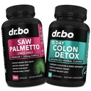 Saw Palmetto naisten hiustenlähtö & Colon Cleanser - DHT Blocker naisten kasvu & 15 päivän Colon Cleanse Suolisto Detox pillereitä - Pure Saw Palmetto hiustenlähtö täydentää Bowel liikkuvuutta kapselit