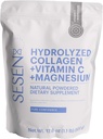 SSEN Hydrolysoitu kollageeni + C-vitamiini + magnesium (sininen) jauhe 17,6 oz