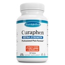 EuroMedica Curaphen Extra Strength - Curcumin & Boswellia täydentää tervettä verenkiertoa tukea - Turmeerinen täydentää tukea nivelet, lihasten terveys & Endorphin tuotanto - 120 tablettia