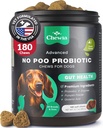 Coprophagia Deterrent - No Poo Chews koirille - Dog Probiootit digestiivinen terveys Enzymes - koiran ulosteen syöminen Deterrent - Ruoansulatuskanavan, hampaiden, Gut & Immunoterveys hoitoja - Ei kakka syöminen