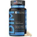 Tehokas NUTRA Dim täydentää 300 mg BioPerine - Extra Strength Estrogeenisalpaaja miehille ja naisille - Hormoni & aineenvaihdunta tuki - 2 kuukauden tarjonta