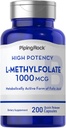 Piping Rock L Methylfolate Supplement 