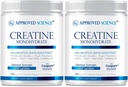 Hyväksytty Science Creatine Monohydraatti Powder BioPerine - Tukee Lean Lihaksen kasvu ja elpyminen - 360 Tarjoilut - 5000mg per Serving - makuton - Ei-GMO, Vegan
