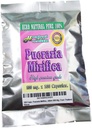 100 Caps. Pueraria Mirifica Powder Root Pure 100% Rintojen Augmentaatio 500 Mg. Thaimaasta